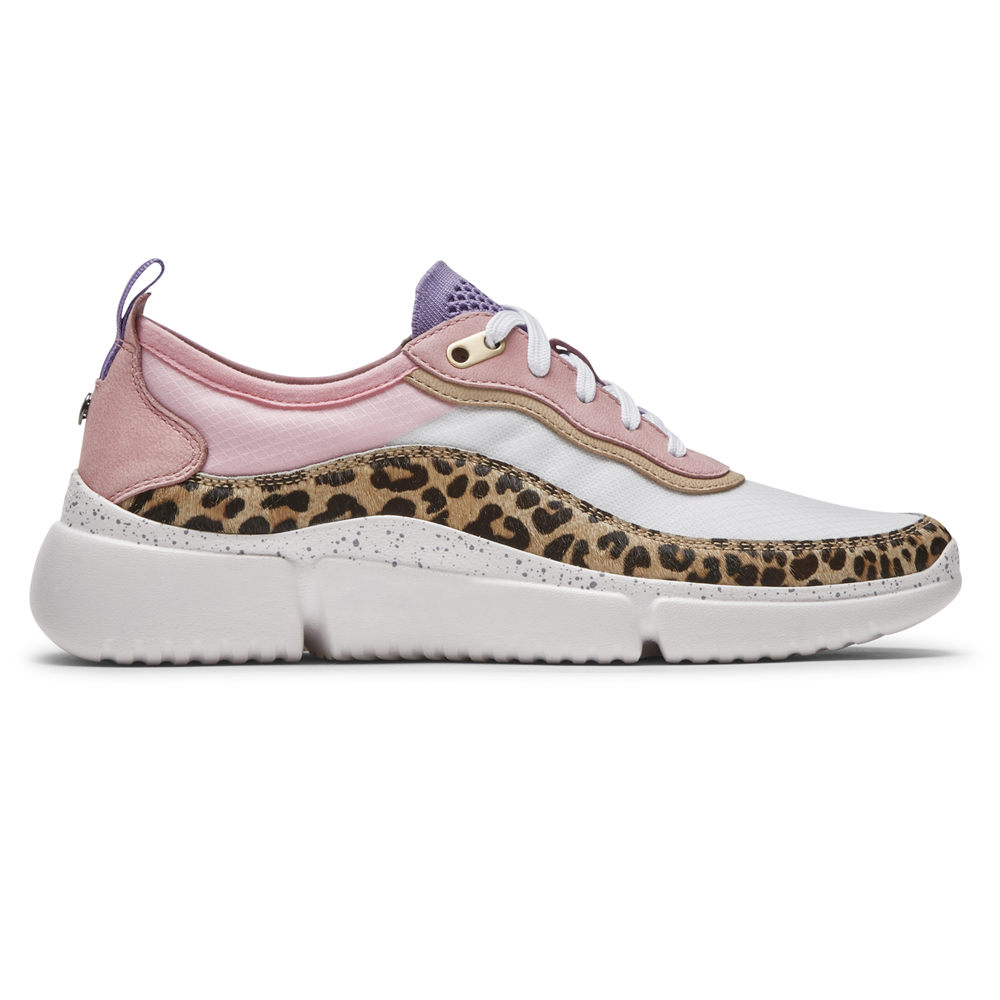 Rockport Womens Sneakers Leopard - R-Evolution Mesh - UK 690-RTDIZS